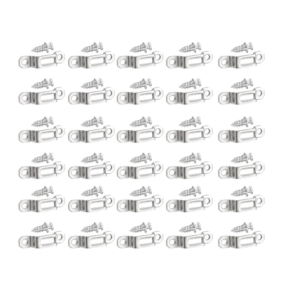 SDFGTstore Pack Of 30 Concealed Laminate Cabinet Wardrobe Fastener With Strong Load Bearing