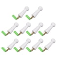 thumbnail image 1 of SDFGTstore Pack of 10 Solid Wood Hanging Hook for Towels and Coat In Bathroom or Bedroom, 1 of 14