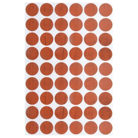 SDFGTstore Pack of 30 Self Adhesive Screw Hole Covers Vibranting Color Waterproof PVC Stickers for Concealing Furniture Holes