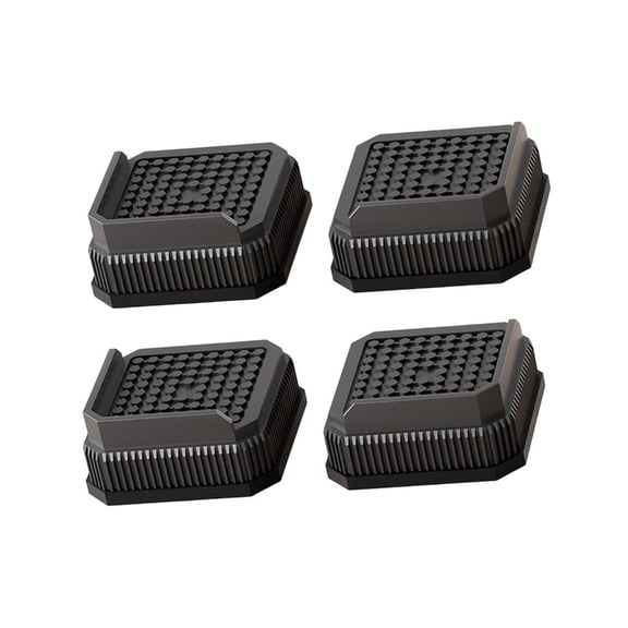 SDFGTstore Pack of 4 Stackable Furniture Risers for Sofa Bed Coffee Table Legs Plastic Height Adjusters Under Furniture Legs Risers