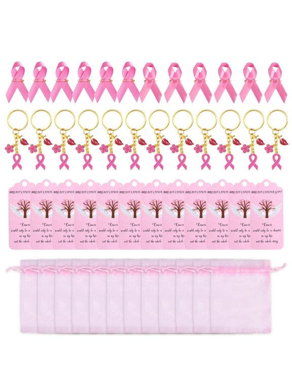 Pack of 6/12 Unique Wellness Supportive Gifts Keychains Pin For Female