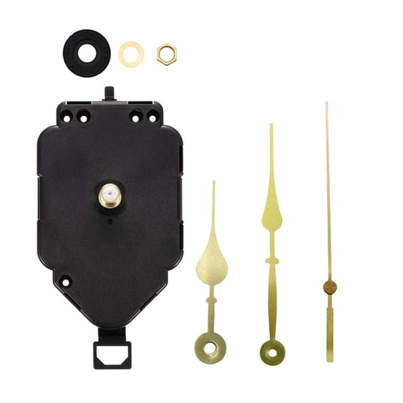 SDFGTstore Pendulum Clockwork Mechanism for Wall Clocks Repair Includes Different Hands