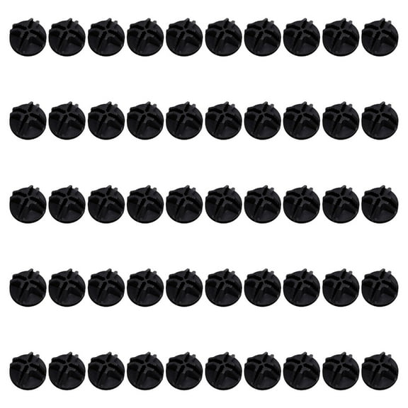 SDFGTstore Plastic Shelf Clips With Crosses Recess Design For DIY Storage Grid Cube Assembly