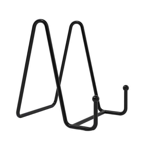 SDFGTstore Plate Stands for Display Iron Easel Display Stand Holder Metal Frame for Picture