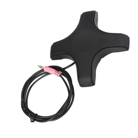 SDFGTstore Plugs and Play 3.5mm Computer Microphones Studio Grade Claritys For Video Meetings Gaming