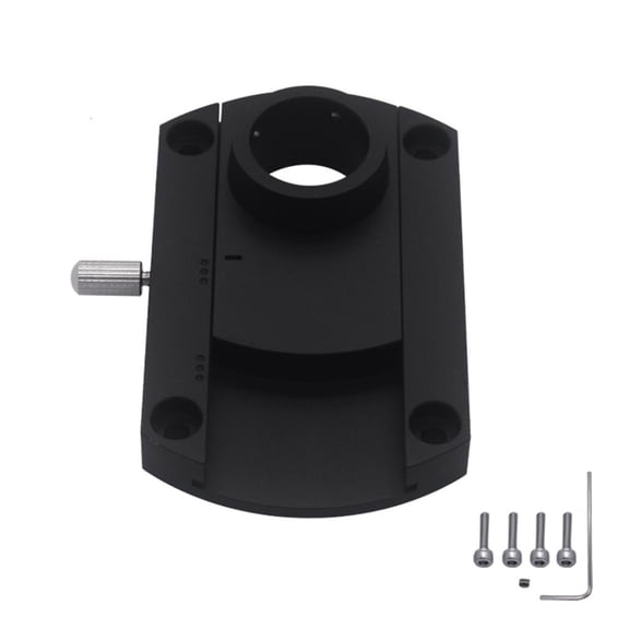 SDFGTstore Portable Audio Accessory Aluminum Alloy Conversion Arm Metal HiFi-SME Plate 20mm Hole for Old Record Gramophone