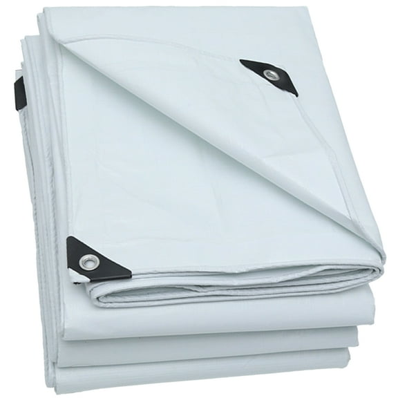 SDFGTstore Portable Foldable Polyethylene Tent Rainfly Multiple Person Campsites Protective