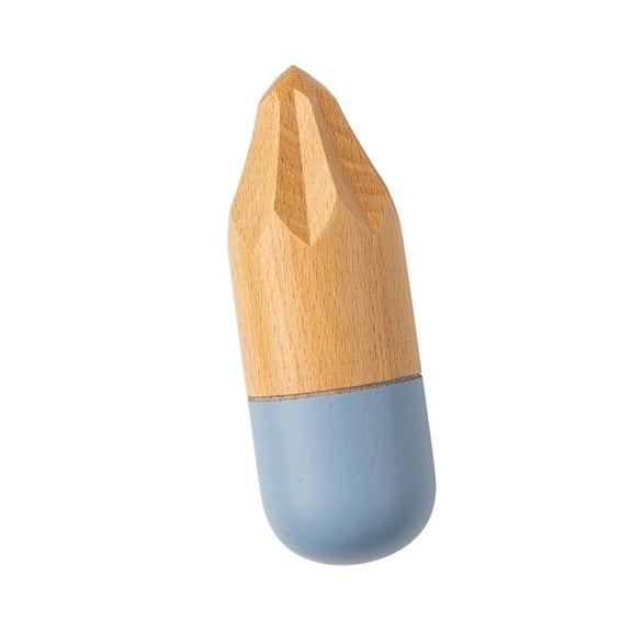 SDFGTstore Portable Manual Lemon Juice Squeezer With Beechwood Design