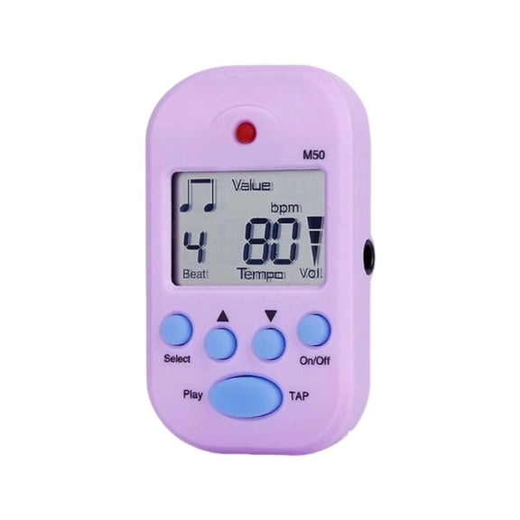 SDFGTstore Portable Metronome Compacts Music Practice Tool Professional Musician Metronome for Convenient Carrying