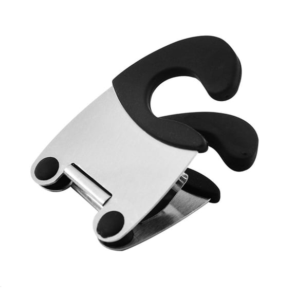 SDFGTstore Pot Clips Stainless Steel Pot Holders Anti-scald Grip Kitchen Pot Fixed Clamp