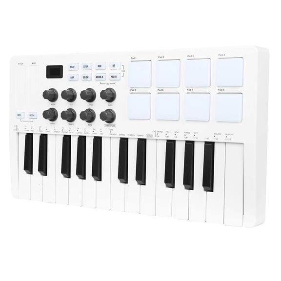 SDFGTstore Practical 25 Key MIDI Keyboard DJ Controller Works with Various Music Software