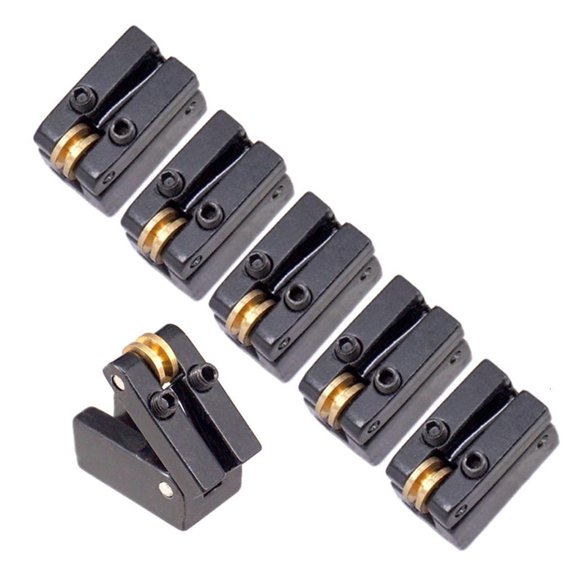 SDFGTstore Precisions Tremolo System for Headless Electric Guitar Ball Bearing String Saddles