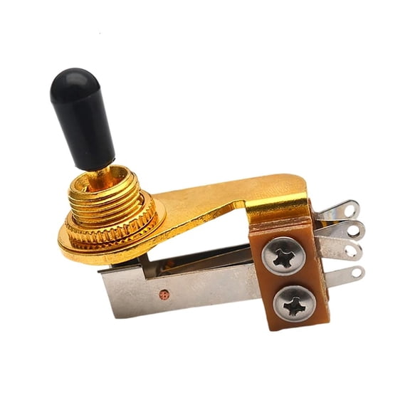 SDFGTstore Professional 3 Way Guitar Toggle Switches Open Design Metal Component Upgrading