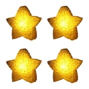 SDFGTstore Professional Performances Star Lights 4 Pack Durable Plastic Glowing Stick For Dance Theater Event