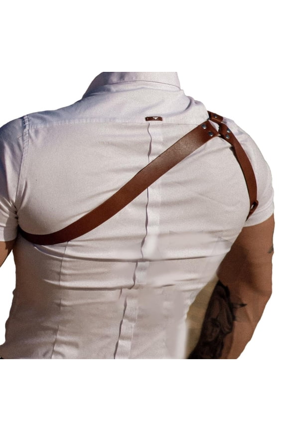 Punk Chest Harness Belt for Men Gothic Body Shoulder Belt Clubwear