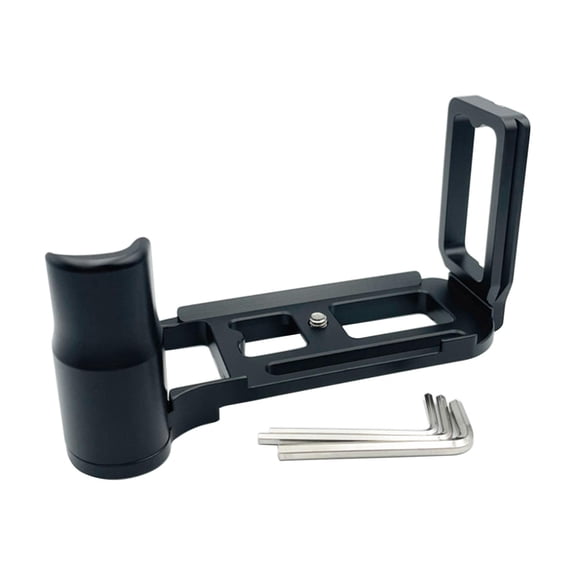 SDFGTstore Quick Release Plate L Bracket L-shape Vertical Hand Grip with 1/4 Inch Tripod Screw Arca-swiss for DF DSLR Camera