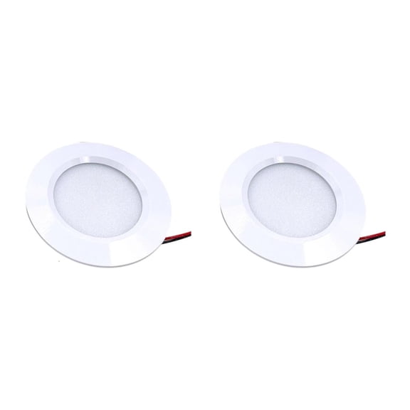 SDFGTstore Recessed Cabinet LED Light Energy Saving Aluminum Alloy Frame Easy Installation