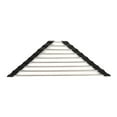 thumbnail image 1 of SDFGTstore Roll Up for Triangle Dish Drying Rack for Sink Corner Foldable Caddy Sponge Hold, 1 of 11