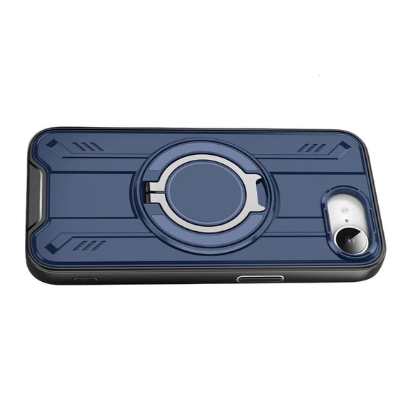 SDFGTstore Rotate Kickstand Phone Case for Phone 16E Magnetic Rings Holder Phone Case Cover