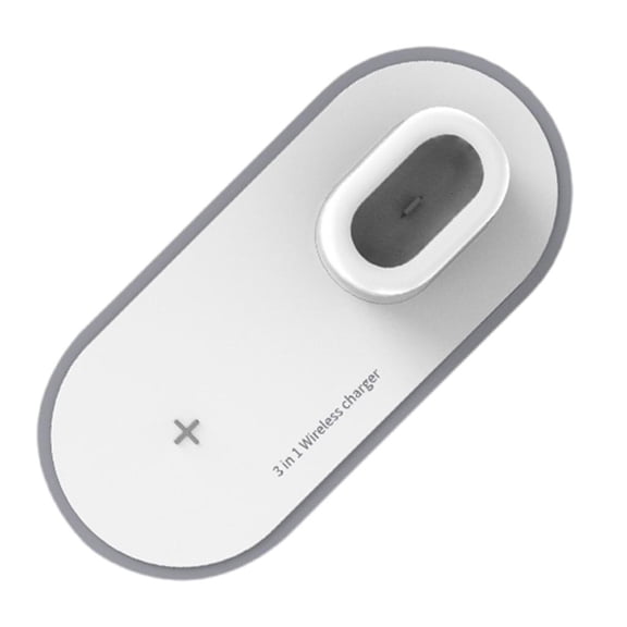 SDFGTstore Safe Charging Pad Power Station 3 in 1 Charging Pad for Phones Watches