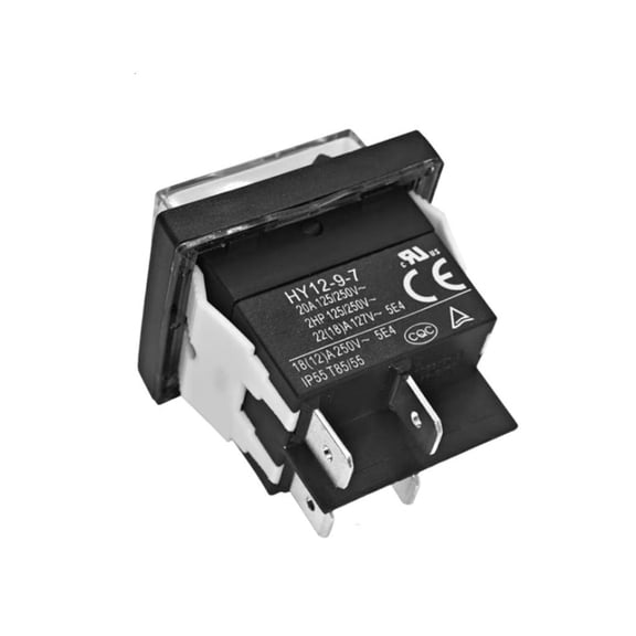 SDFGTstore Safe Push Button switches 4 Pin Switches with Waterproof Enclosure for Equipment