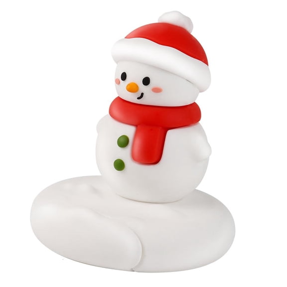 SDFGTstore Santa And Snowman Decor Phone Stand Ornaments Adds Holiday Cheer Support Rack For Smartphones In Various Size Great Gift