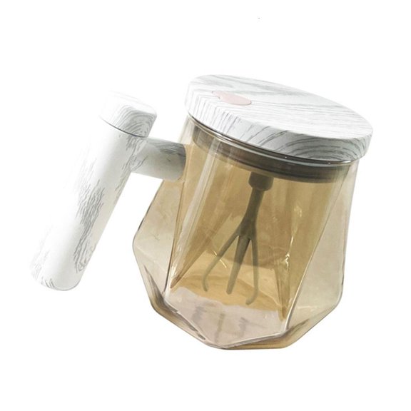 SDFGTstore Self Stirring Coffee Cup Waterproof Electric Mixings Cup Automatic Protein Powder Mix Cup Portable Automatic Mixings Mug