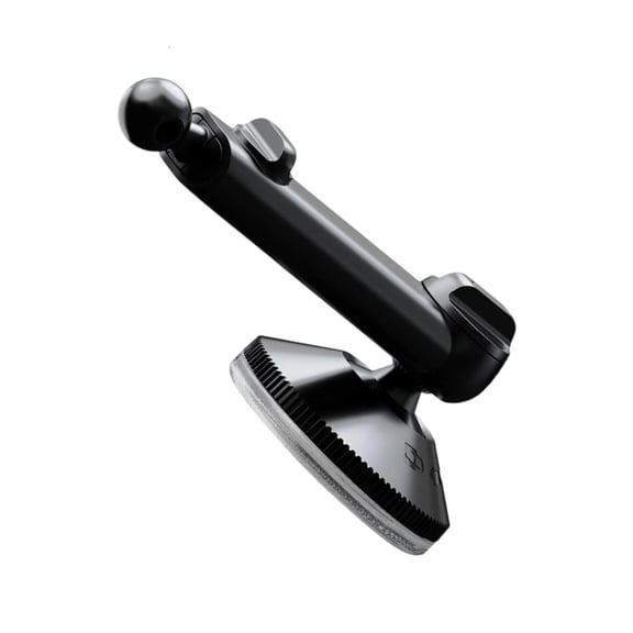 SDFGTstore Shockproof Plastic Suction Mount Rack Stand 17mm Ball Head Car Phone Holder Base