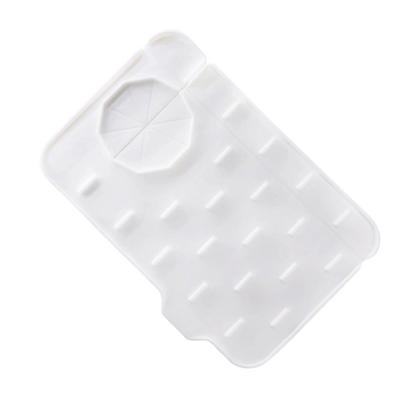 SDFGTstore Silicone Faucet Handle Drip Catch Holder and Sink Protecting Mat for Bathroom and Kitchen Accessories