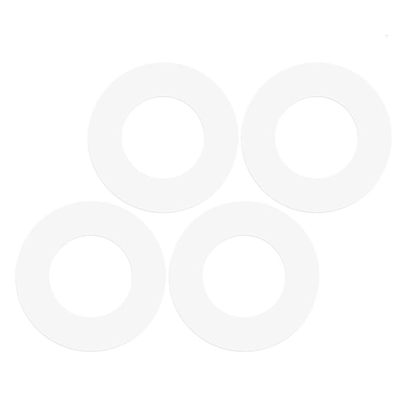 SDFGTstore Silicone Flat Gasket Soft Pad for Tap Drainages Pipe Seals Washer O Rings