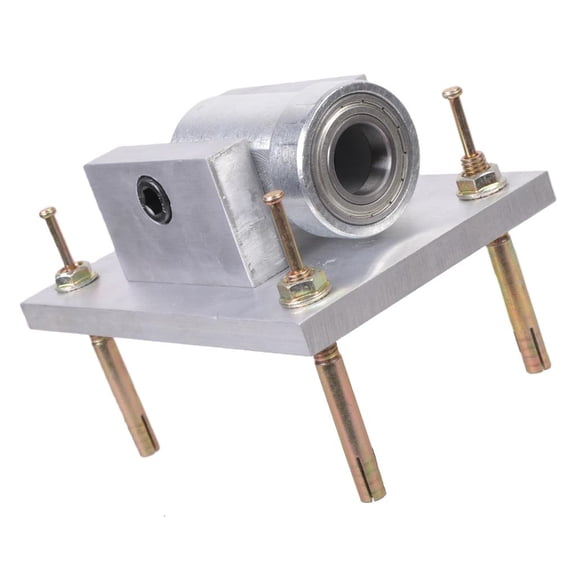SDFGTstore Slanted Drill Ceiling Mount For Dance Poles Aluminum Cold Rolled Steel