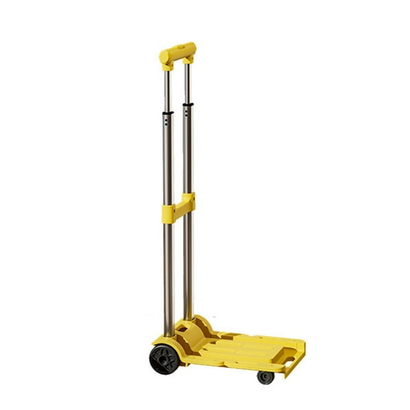 SDFGTstore Small Folding Hand Truck Trolley Cart for Easy Carrying & Storage, Busy Shoppers