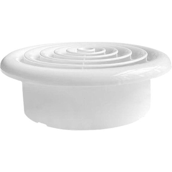 SDFGTstore Soffit Vent with Mesh Ventilation Cover ABS Texture Suitable for Bathroom