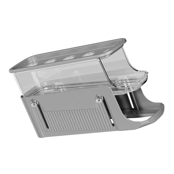 SDFGTstore Space Saving Eggs Tray Neat and Efficient Eggs Container Automatic Filling Rack