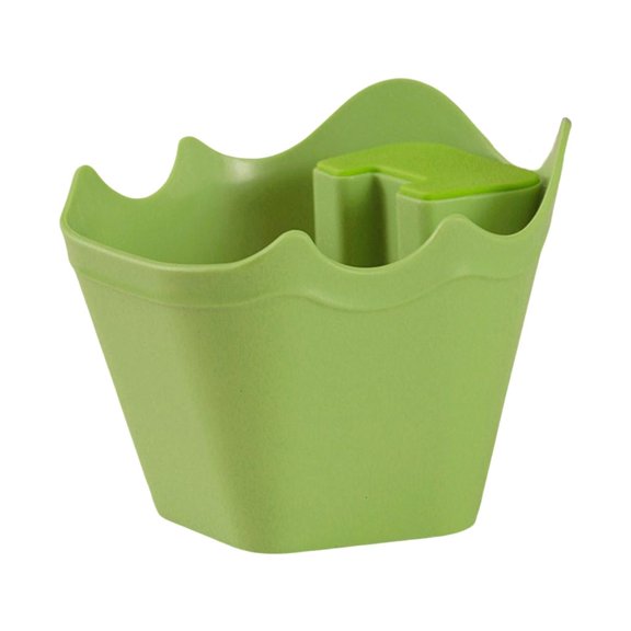 SDFGTstore Space Saving Polygon Espresso Knocks Box ABS Plastic Coffee Grounds Dump Bin Espresso Ground Disposal Bucket