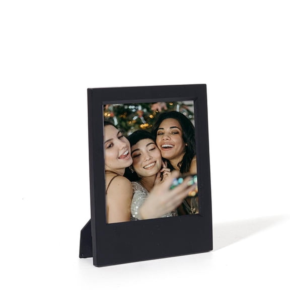 SDFGTstore Space Saving Tabletop Picture Frame For Instants Print 5Inch Photo Display Stand