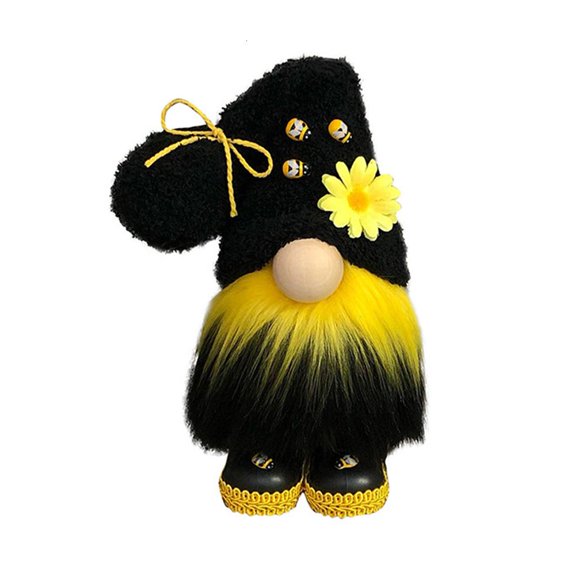 SDFGTstore Spring Easter Flower Gnome Standing Tomte Nisse Swedish Elf Home Farmhouse Decor