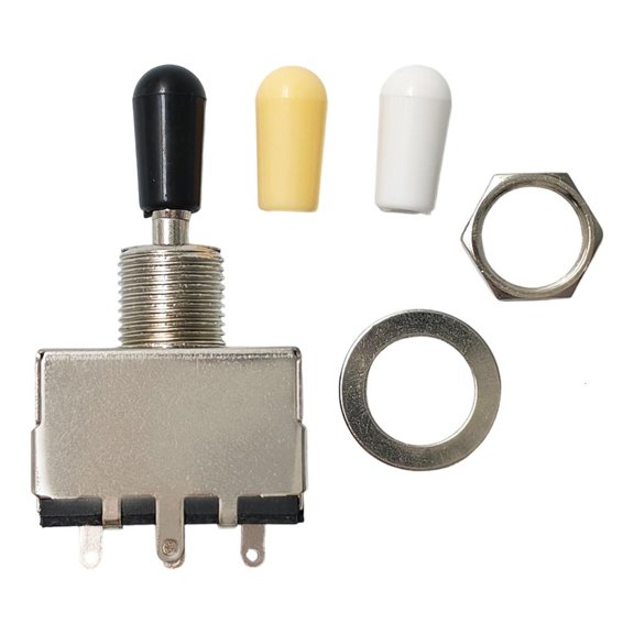 SDFGTstore Stage Grade Weather Resistant 3 Way Toggles Switches for Guitar Zincs Alloy