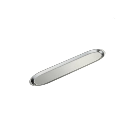 SDFGTstore Stainless Steel Buffets Dish Easy Cleaning Maintenance Rectangular Serving Tray