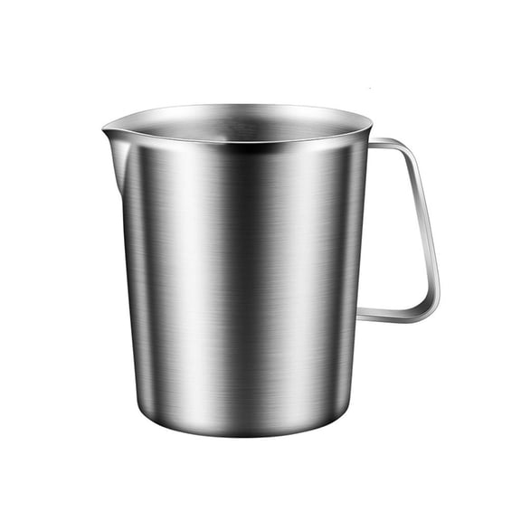 SDFGTstore Stainless Steel Measuring Vessel With Visible Graduations Ideal For Bulk Food Preparation