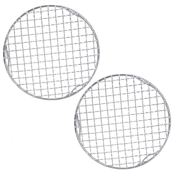 SDFGTstore Stainless Steel Round Cooking Rack 15cm/18cm/19cm/20cm Nonstick Baking Rack