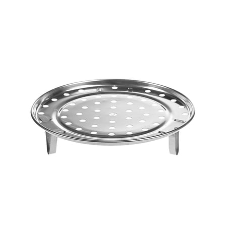 SDFGTstore Stainless Steel Steamer Tray Rack Multifunctional Durable Pot Steaming Stand Coo
