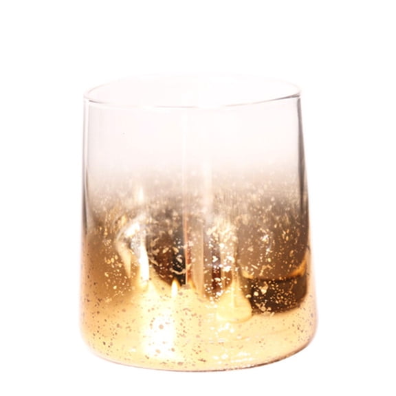 SDFGTstore Starry for Sky Themed Stemless Wine Glasses Drinking Glassware Clear Colored Wine Glass for Water Juice Beer Party Gift