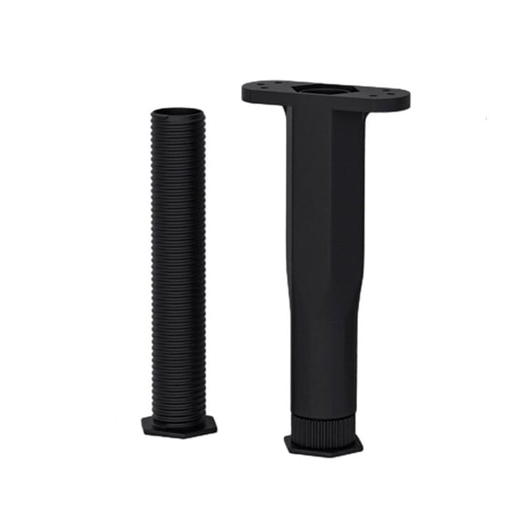 SDFGTstore Telescopic Adjustable Bed Beam Support Foot Reinforced Plastic Furniture Leg Sofa Leg Bed Bottom Load Bearing Brackets