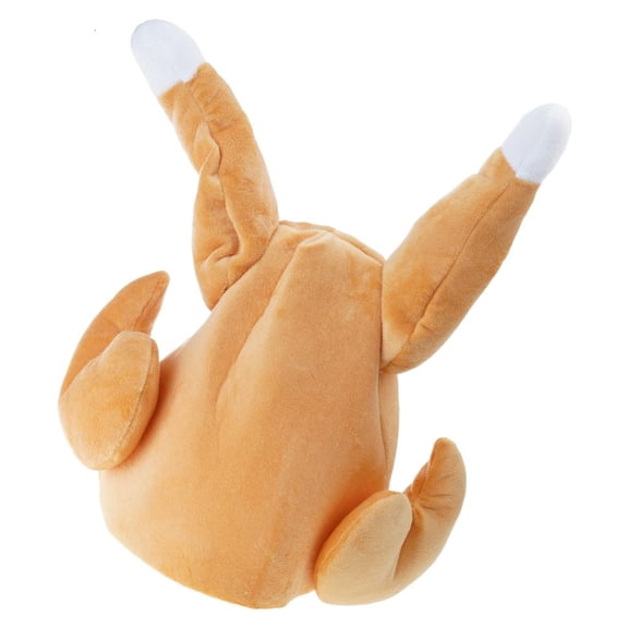 SDFGTstore Thanksgiving Day Cap Animated Turkey Leg Hat PP Cotton Party Accessory With Dance Move For Family Gatherings