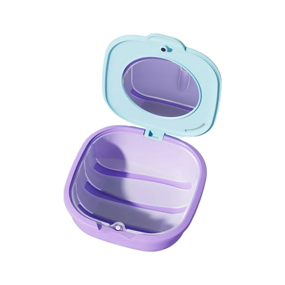 SDFGTstore Thin Invisible Aligner Organizers Sanitary Storage Pocket Safe Materials ABS