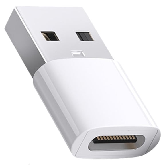 SDFGTstore USB to USB C Adapter Phone Data Transfer USB Male to Type-C Female OTG Converter