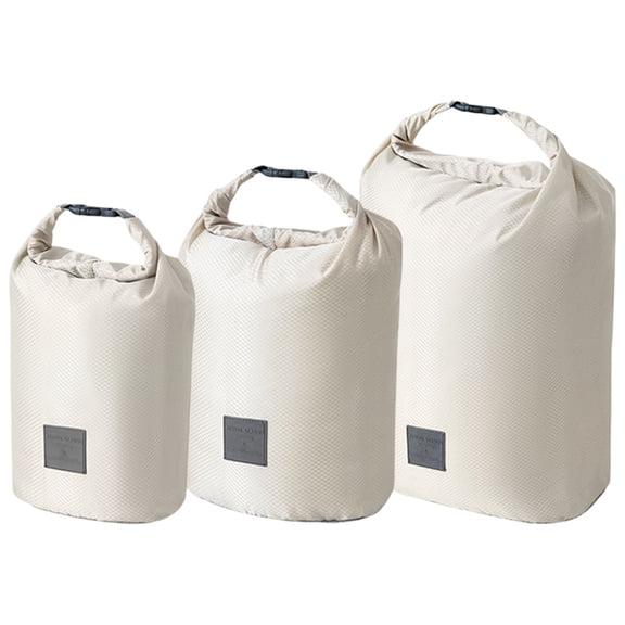 SDFGTstore Ultralight Waterproof Dry Sacks Set of 3 Convenient for Camping Hiking and Motorcycle Portable and Sturdy Polyester