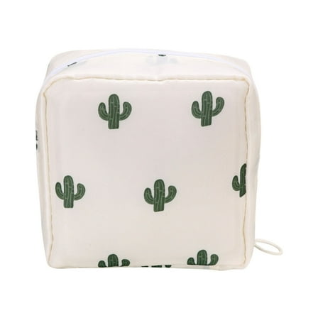 SDFGTstore Unique Women's Hygiene Travel Bag Multiple Interior Pockets For Organizing Sanitary Pads And Small Toiletries