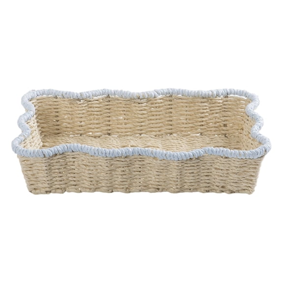 SDFGTstore Ventilated Paper Rope Flower Pot Plant Basket With Reinforced Frame Perfect For Living Room Garden Floral Arrangements